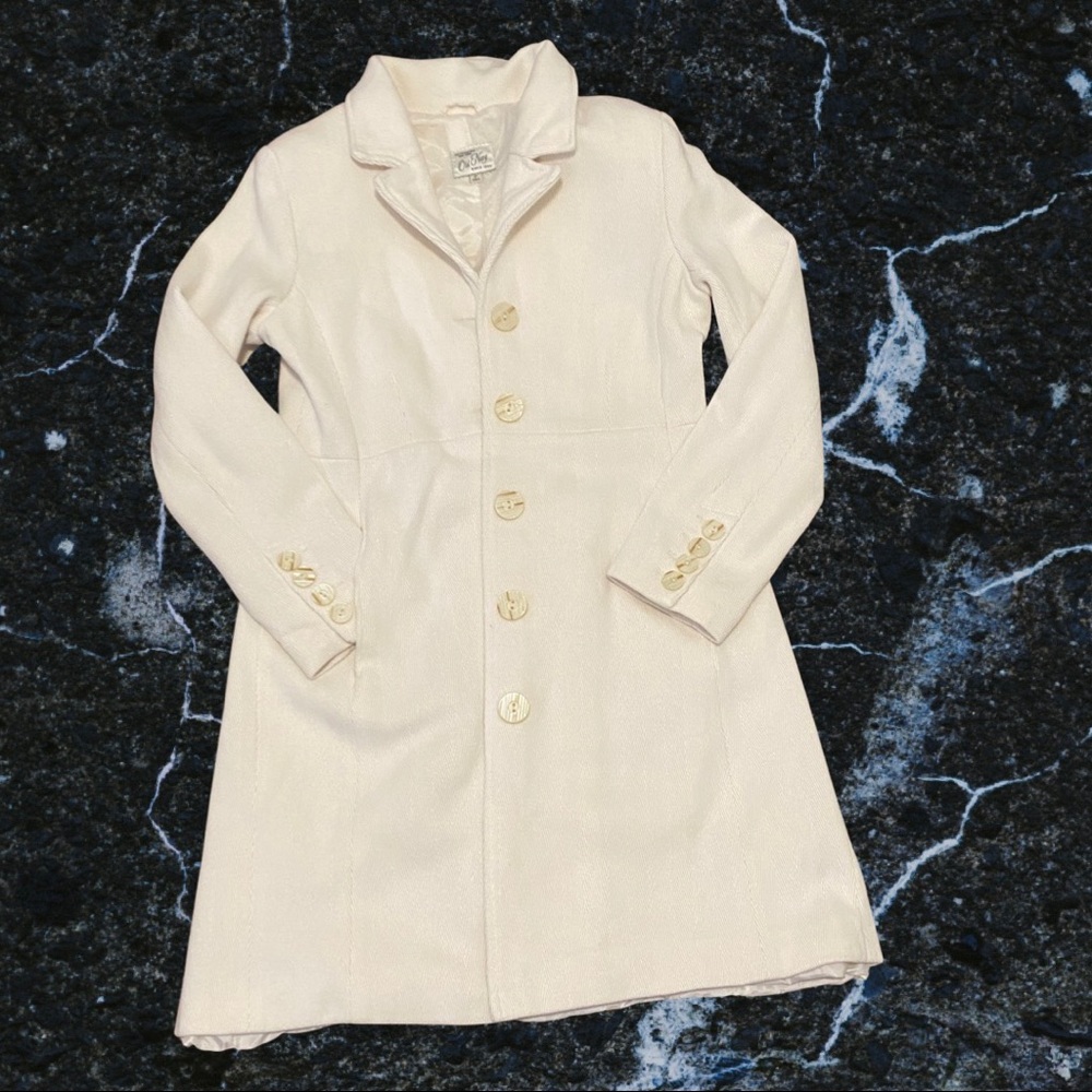 Old Navy white coat / small